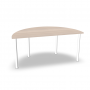 Table 1/2 Ronde CONFORT 160x80 Cm Pieds Ronds