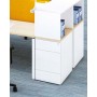 Caisson A Hauteur De Bureau 4 Tiroirs - Prof.60 Cm