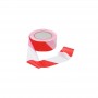 RUBAN DE CHANTIER - RUBALISE - ROUGE/BLANC - 100m x 50 mm