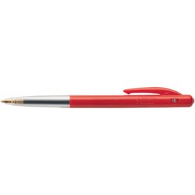 Bic stylo bille M10 Clic, 0,4 mm, pointe moyenne, couleurs assorties,  blister de 10 pièces et 4 gratuits